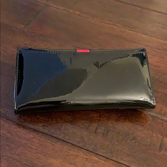 Vintage Dancing Days Wallet black patent red bow - Picture 2 of 7